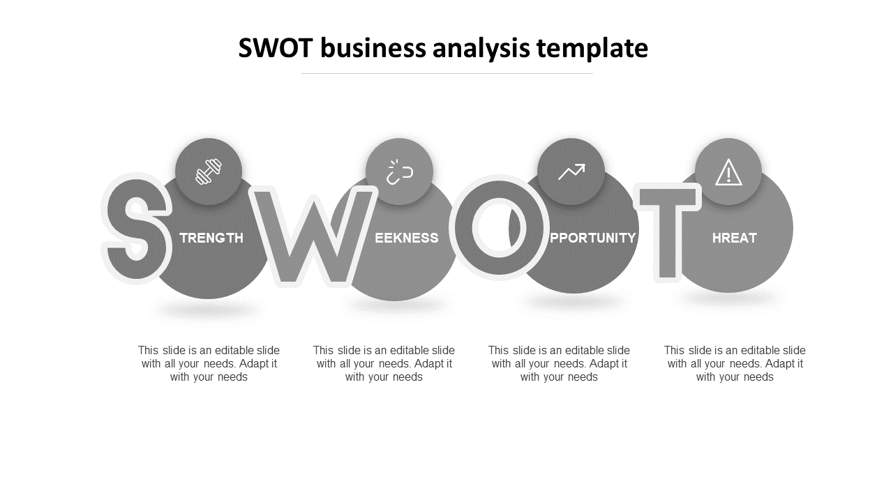 Free - Best SWOT Business Analysis Template PPT For Presentation